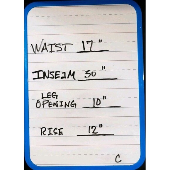 Vintage Marithe Francois Girbaud Baggy Corduroy Blue Big Logo Shuttle Pants 34 - Picture 11 of 11